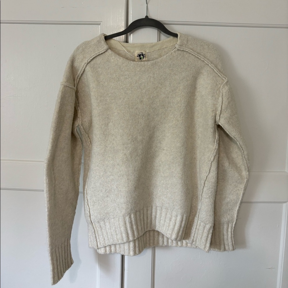 Free people off-white sweater